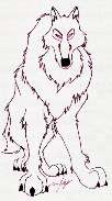 white wolf from balto